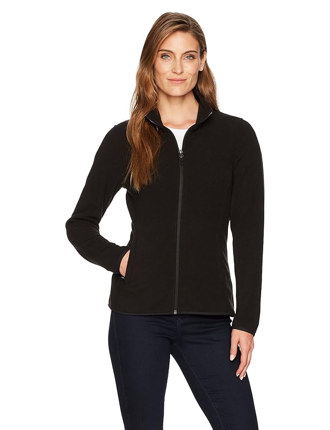 Amazon essentials Damen Fleece-Jacke mit Reißverschluss
