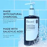 Biore Deep Pore Charcoal Cleanser 200ml - Oil-Free - Packaging May Vary view 3