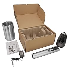 Oster Rechargeable and Cordless Wine Opener with Chiller 