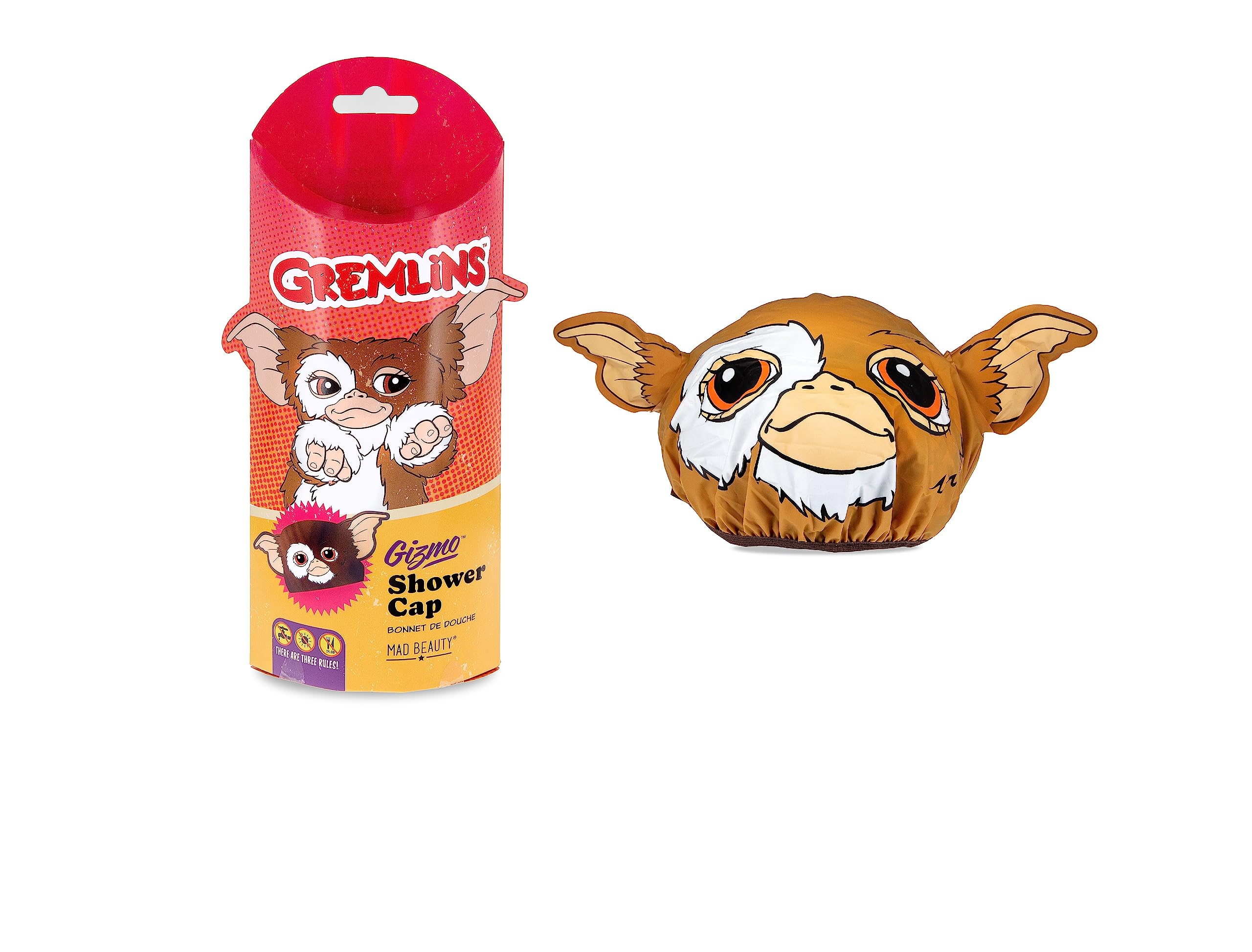Gremlins Gizmo Shower Cap | Mad Beauty | Funny Accessory Gift for Bath and Shower