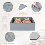 DIMJ Underwear Drawer Organiser Dividers 15 Pack Foldable Non-Woven view 6