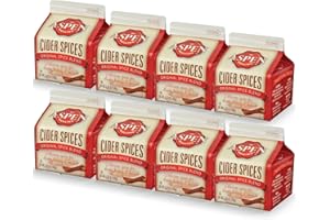 ASPEN MULLING SPICES Aspen Mulling Cider Spices Original Blend. Cinnamon, Nutmeg, & Clove. Holiday Mulling Spice Mix for Spiced Cider, Mulled Red Wine, & Festive Winter Beverage Mix. 5.65 oz. (Pack of 8)