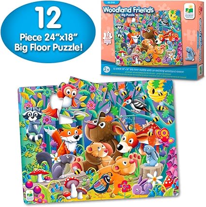 The Learning Journey My First Big Puzzle! Woodland Friends Puzzle