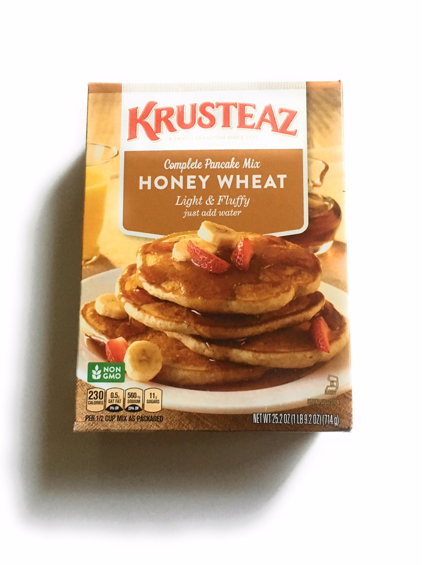 Krusteaz Light & Fluffy Honey Wheat Complete Pancake Mix