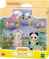 Sylvanian Families 5748 Nursery Friends Rainy Day Duo Dollhouse Playset view 2