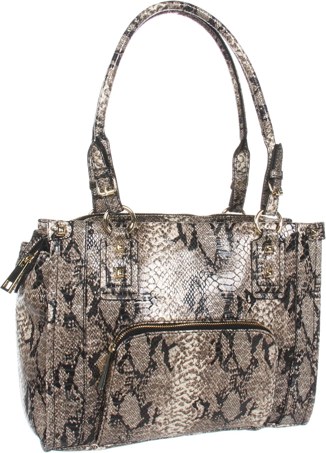 Jessica Simpson Everyday Girl Bolso, Negro/Blanco, Talla unica
