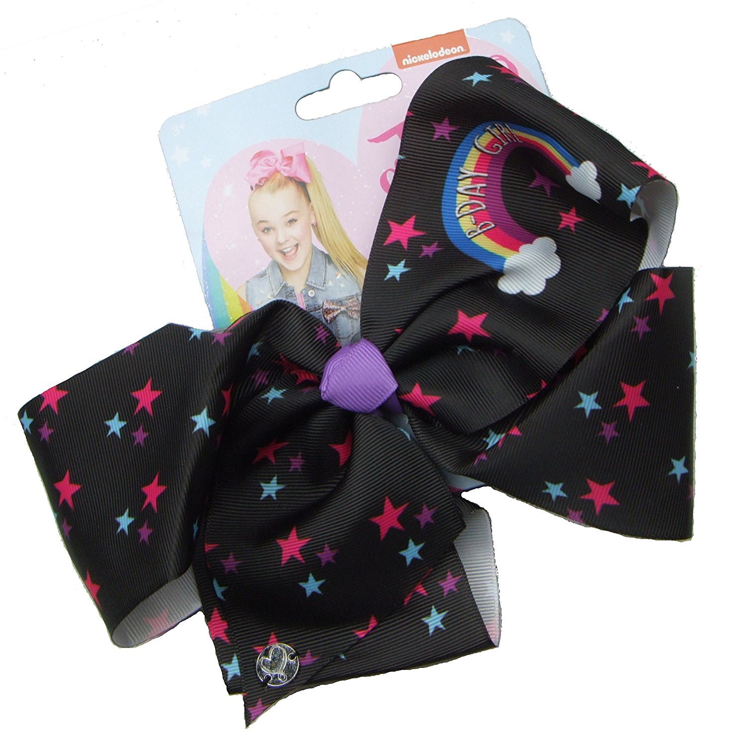 Jojo Siwa Signature Black Birthday Girl JoJo Bow Happy Birthday Bow