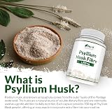 Nu U Nutrition Psyllium Husk Capsule 1400mg Vegan 240 cap UK Made view 7