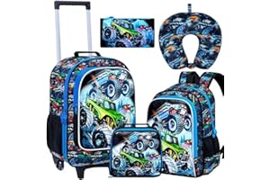 CCJPX Kids Luggage for Boys Girls, Toddler Rolling Travel Carry on Suitcase with Wheels