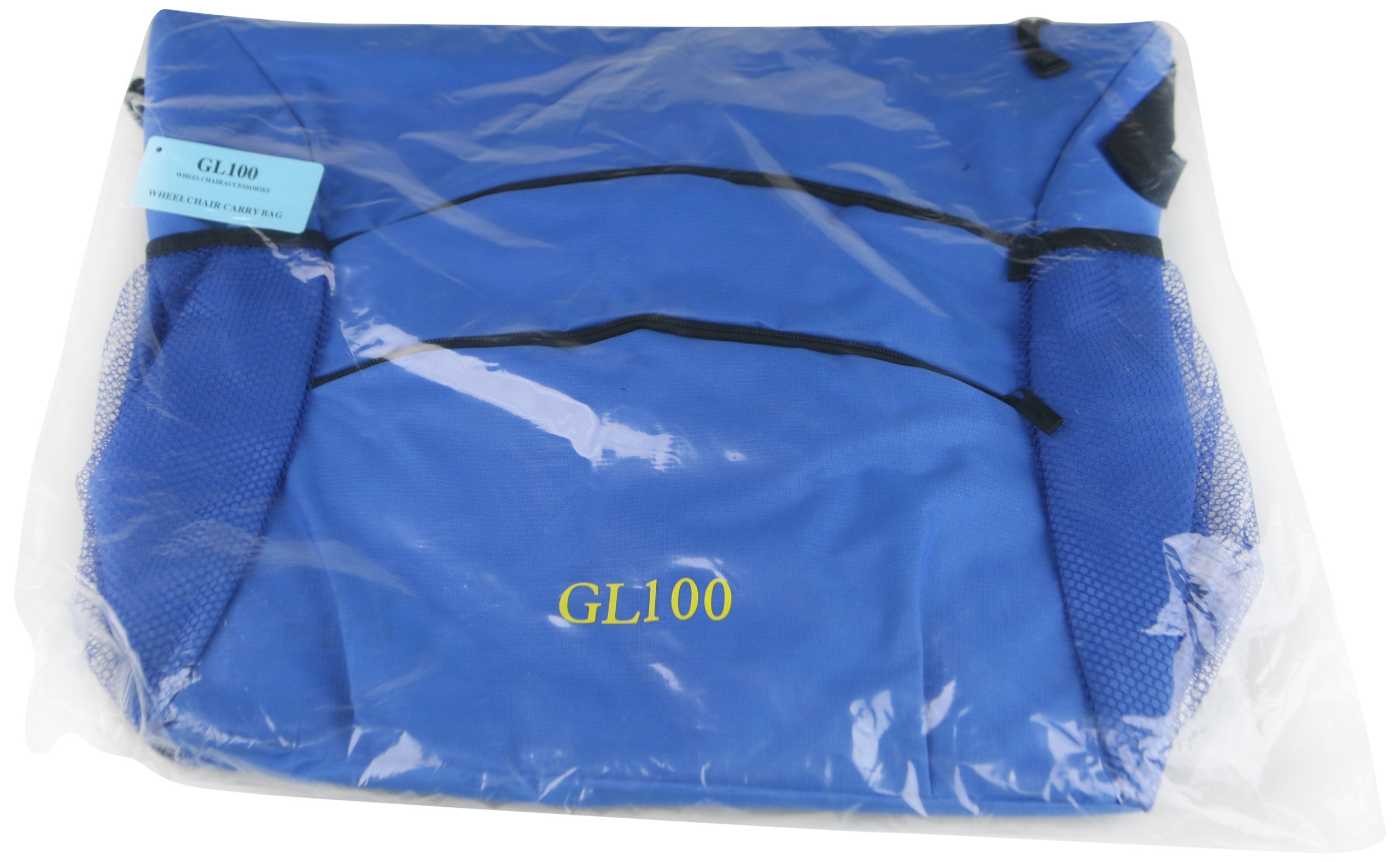 Ability Superstore Wheelchair Carry Bag 16.25-inch Length x 14-inch Width x 7-inch Height Blue