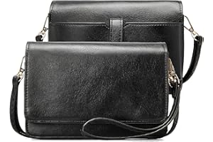 BROMEN Crossbody Bags for Women Small Cell Phone Shoulder Bag Wristlet Wallet Clutch Purse