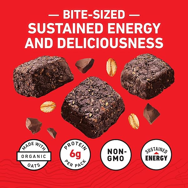 CLIF BAR ENERGY BITES – CHOCOLATE BROWNIE – MADE WITH ORGANIC OATS – 6G PLANT BASED PROTEIN – NON-GMO (5 PACKS)
