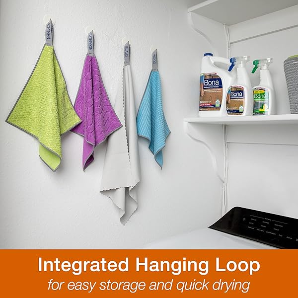 BONA® MICROFIBER CLEANING CLOTHS MULTIPACK