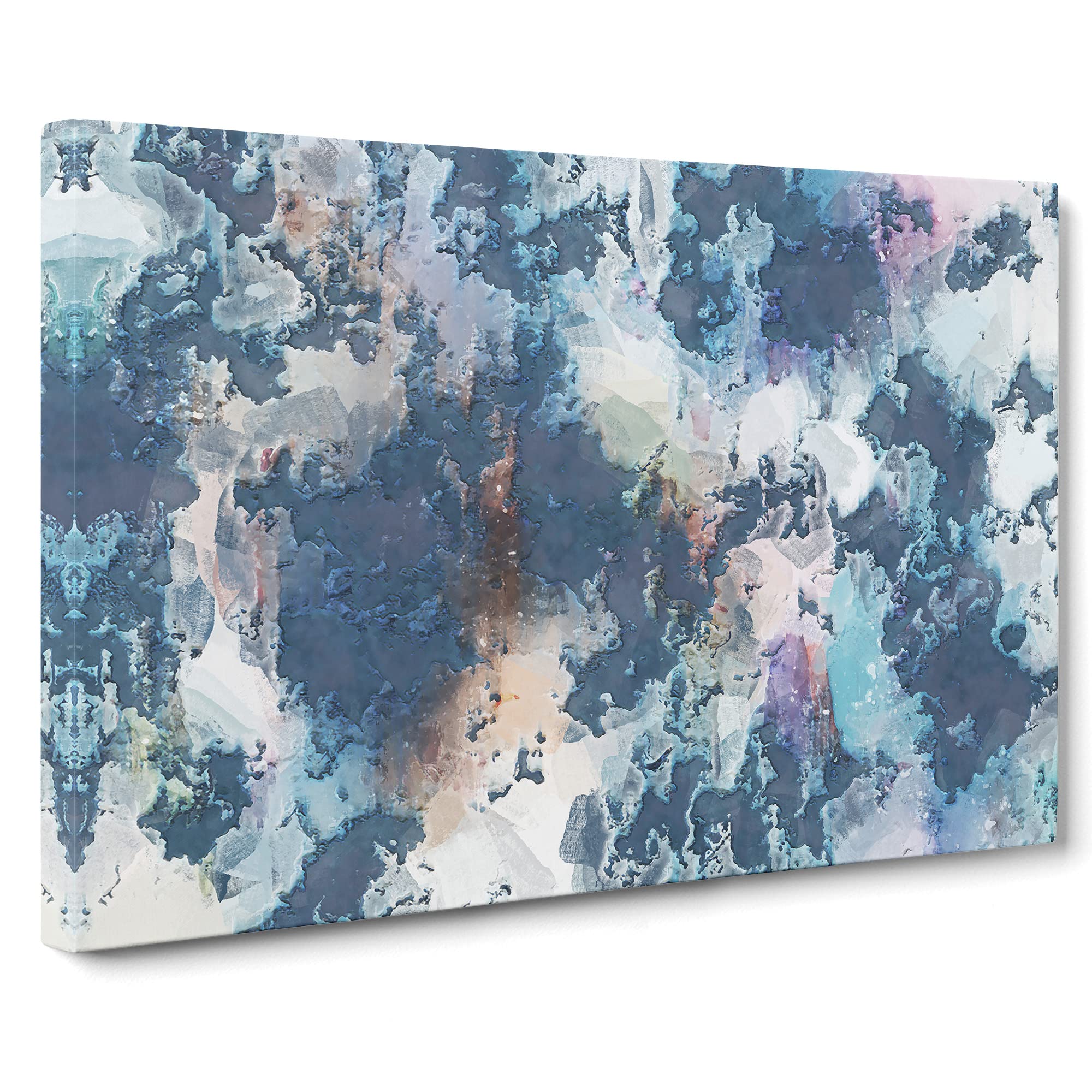 Rebel Heart Canvas Print | Gallery Wrapped 30mm Frame Wall Art | 20x14 inches | Ready to Hang | Abstract Picture | Living Room Bedroom Lounge Office