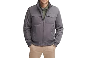 Dockers mens Quilted Lined Flight Bomber JacketCoat