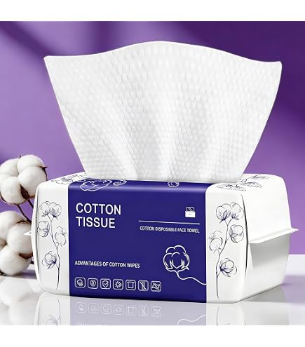 Amazon.com: Disposable Face Towel 100 Count, Face Towels, Soft