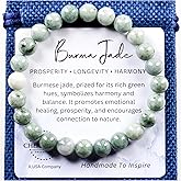 Cherry Tree Collection – Handmade Crystal Bracelets with Black Obsidian, Tiger’s Eye and 6 Other Gemstones for Men & Women – 8mm Beaded Bracelet for Healing, Protection & Positive Energy–Sizes S/M/L