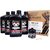 Klotz 4 Quart 15W-60 Synthetic Motor Oil Change Kit for Indian&trade; Scout Motorcycle