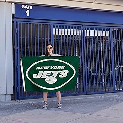Rico Industries NFL New York Jets 3-Foot by 5-Foot