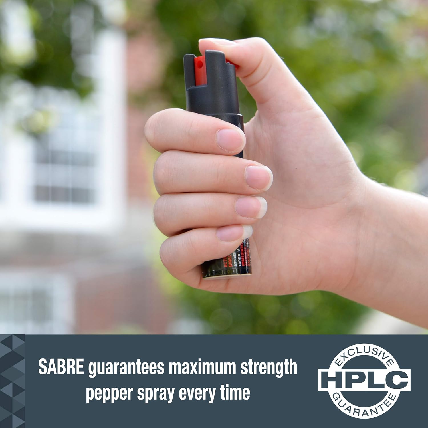 SABRE RED Compact Pepper Spray with Clip – Maximum Police Strength OC Spray with UV Dye, 10-foot (3 m) Range, 35 Bursts, Quick Access Belt Clip – Small and Easy to Carry On-the-Go : Salt And Pepper Mills : Sports & Outdoors