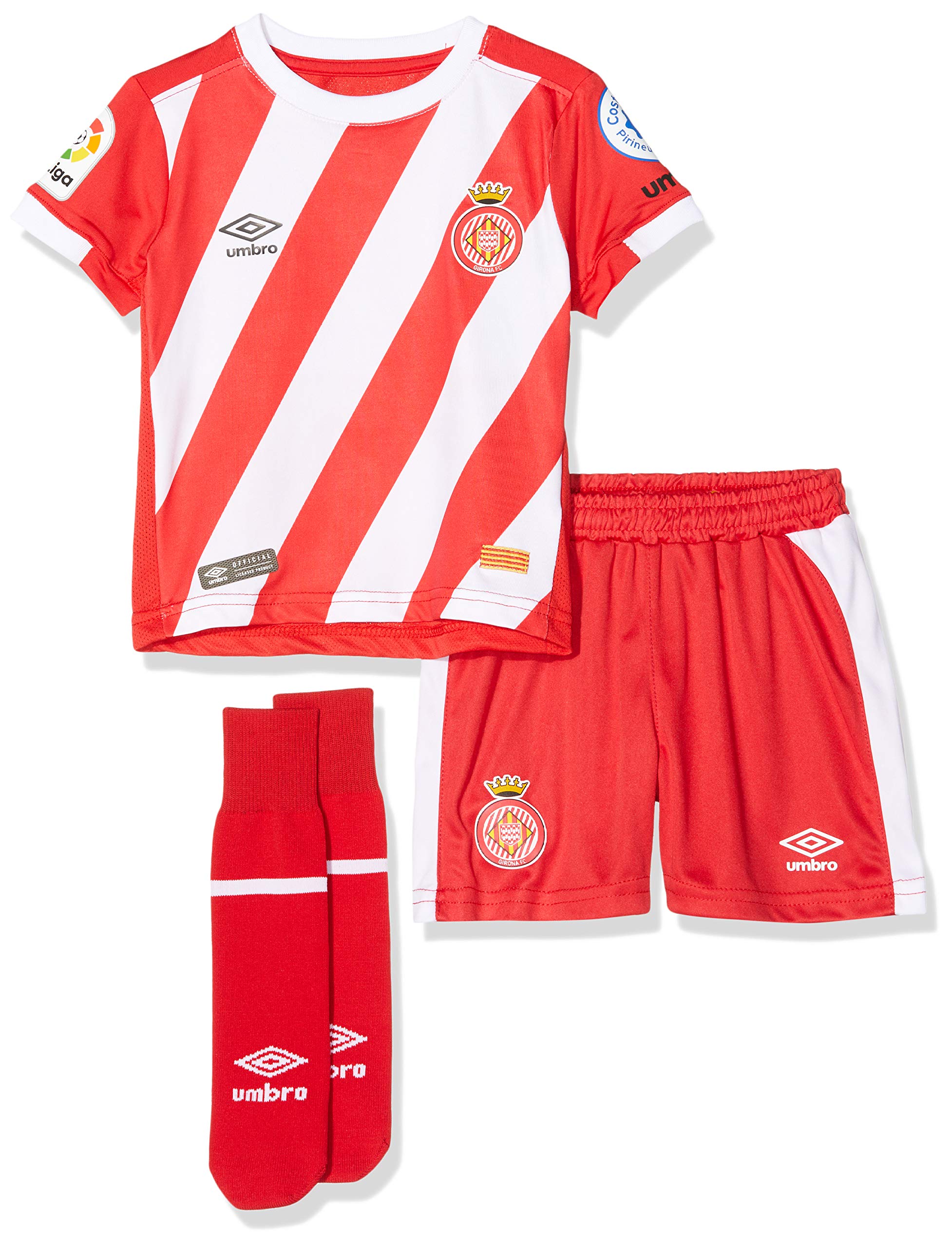 Girona FC 90088 Unisex, Baby-Kids, baby_boys, 90088, red, 2 Years