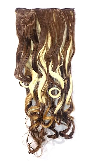 Majik 5 Clips Curly Hair Extension For Women For Wedding Party