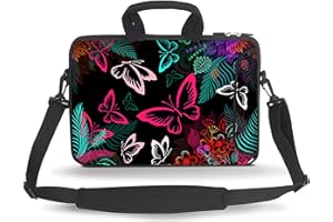 HEABPY Messenger Bag Carrying Case Sleeve with Handle Accessory Pocket Fits Laptops/Notebook/ebooks/tablet/ipad