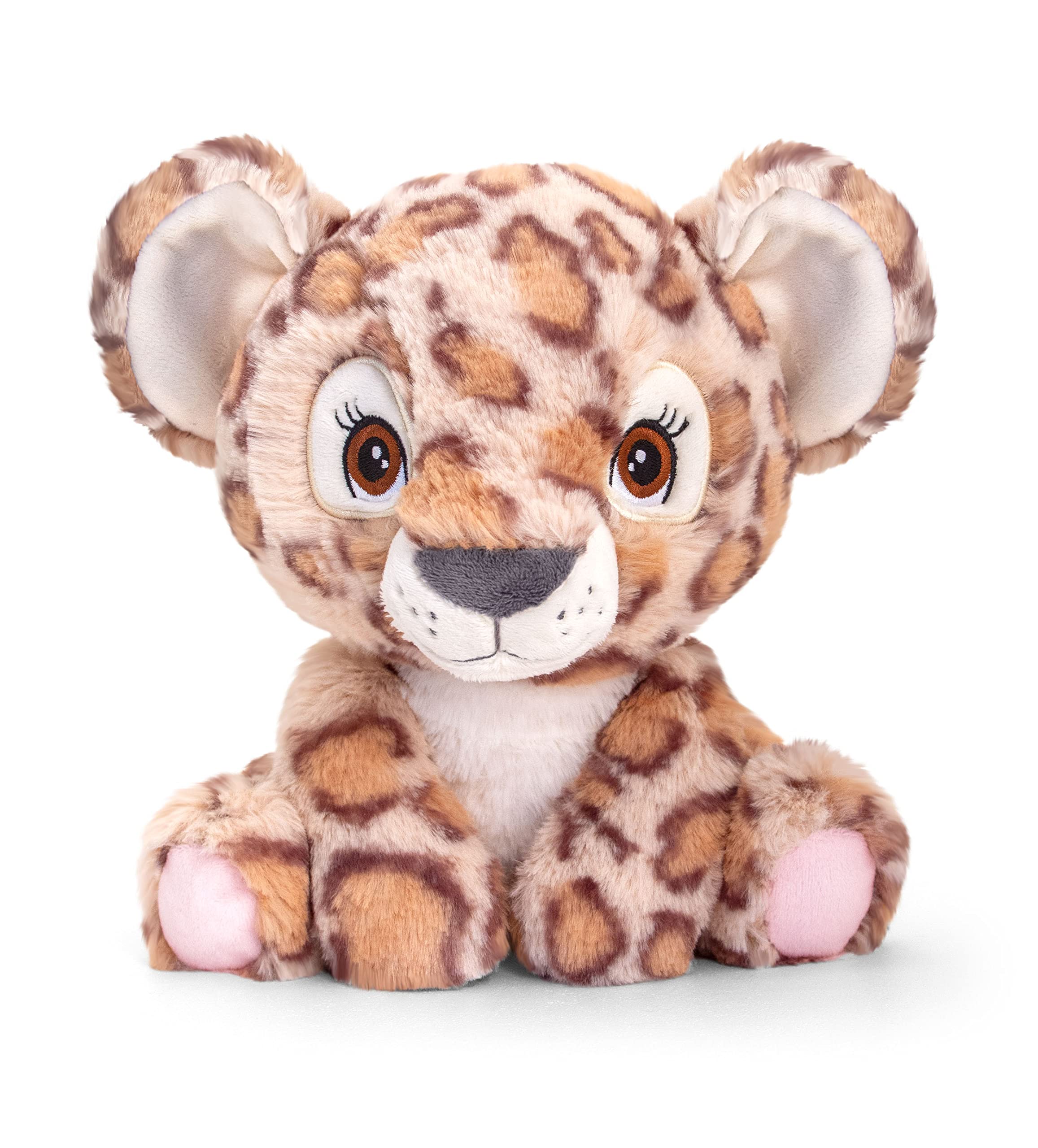 Keel Toys 25cm Keeleco Adoptable World (Clouded Leopard)