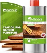 Nordicare Teak Oil 500ml Outdoor Wood Oil for Garden Furniture