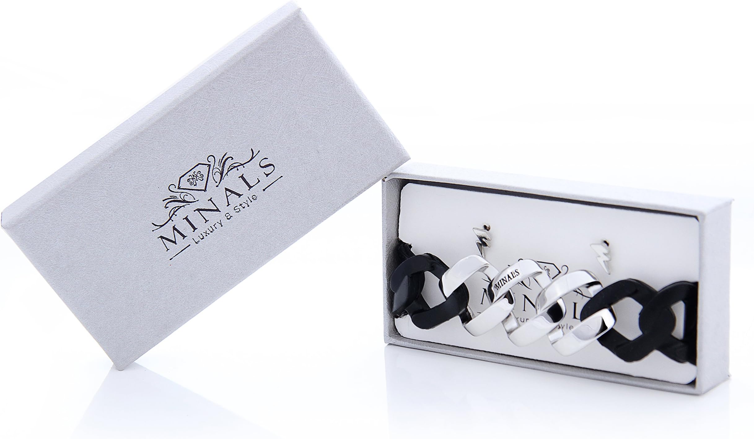Mom Silicon Bracelet, Fashion Jewellery Also a Silicone Bracelet! Suitable As Friendship Bracelet for Mens Jewellery and Women Jewellery! Free Lightening Bolt Earrings Included!!