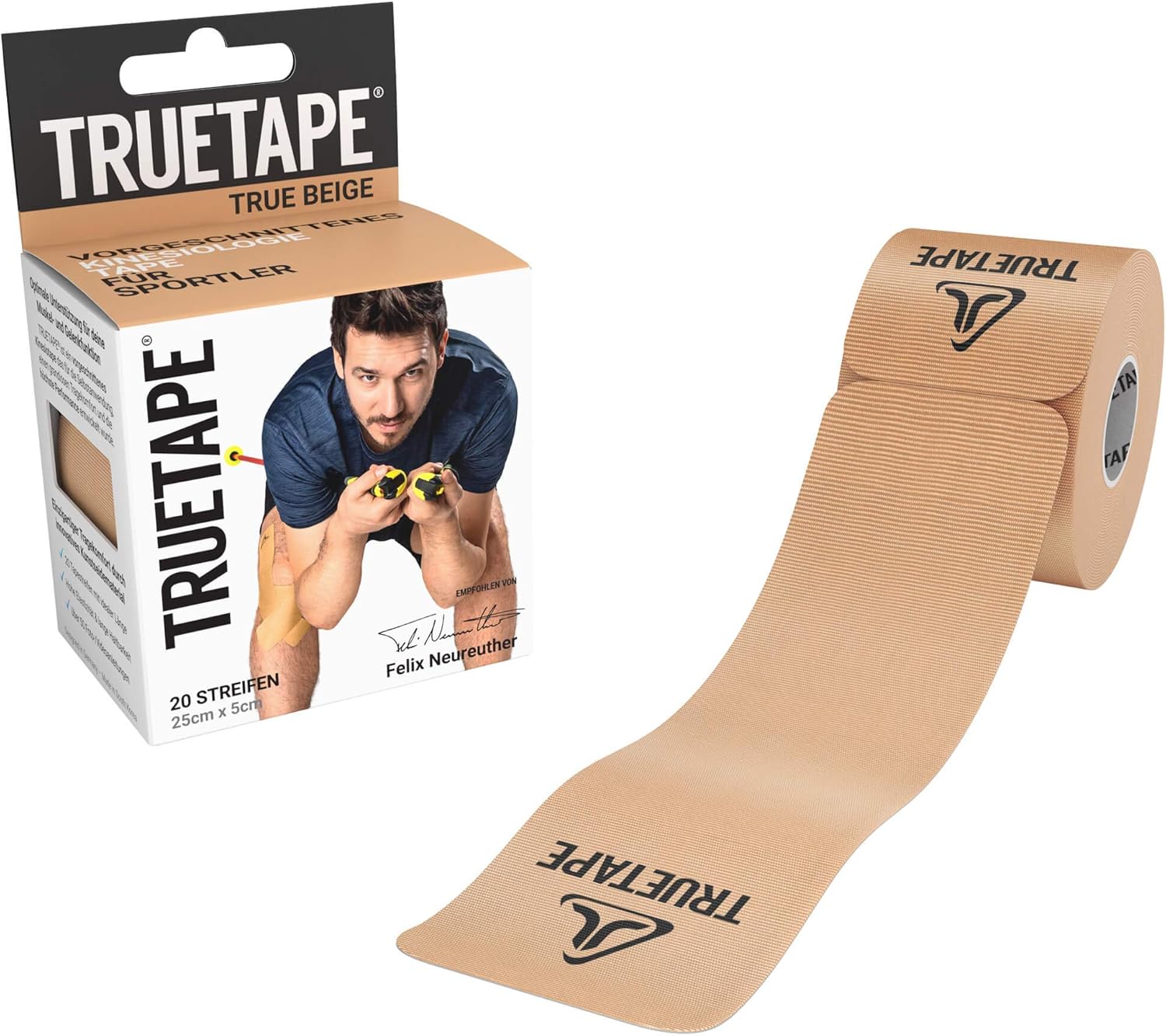 True Tape Athlete Edition Precut Kinesiology Tape Amazon.co.uk Clothing