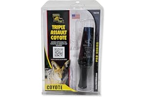 Haydel's Game Calls Inc. TAC-18 Triple Assault Coyote Call - Predator Call for Coyote Hunting