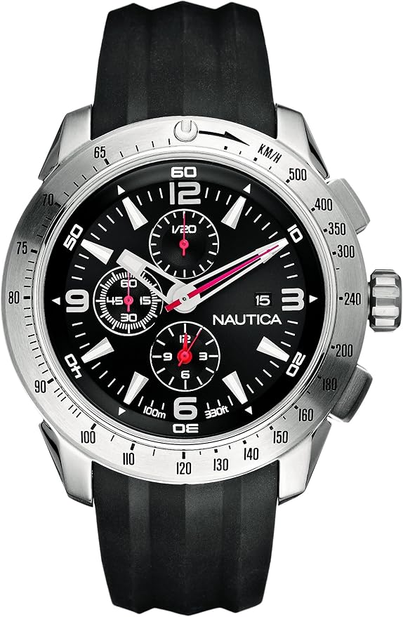 OROLOGIO NAUTICA DA UOMO CRONOGRAFO A17591G Amazon.it Orologi