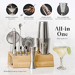 BARE BARREL® Mixology Bartender Kit Bar Set