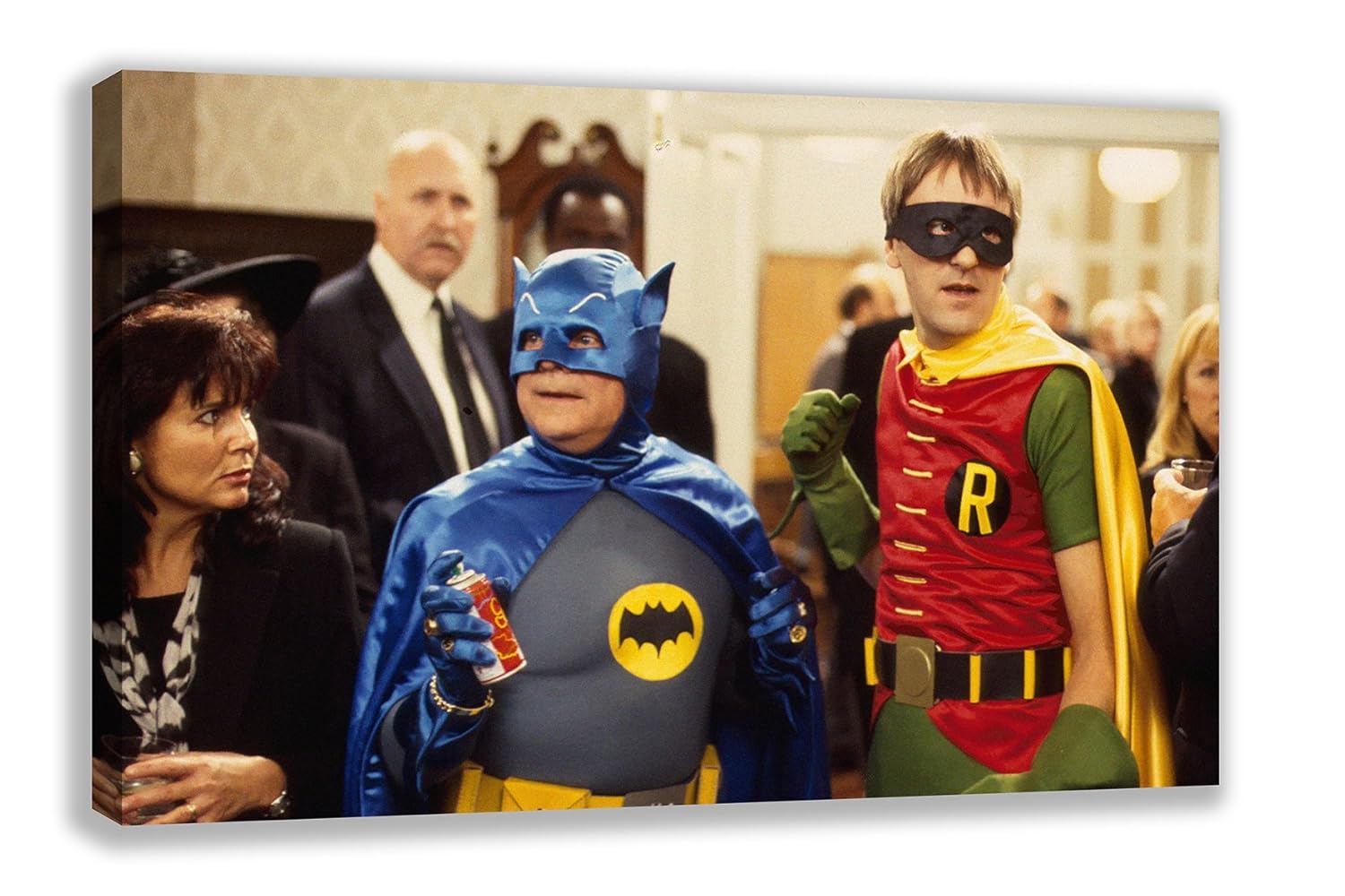 ONLY Fools and Horses Batman and & Robin Canvas Wall Art (30X18