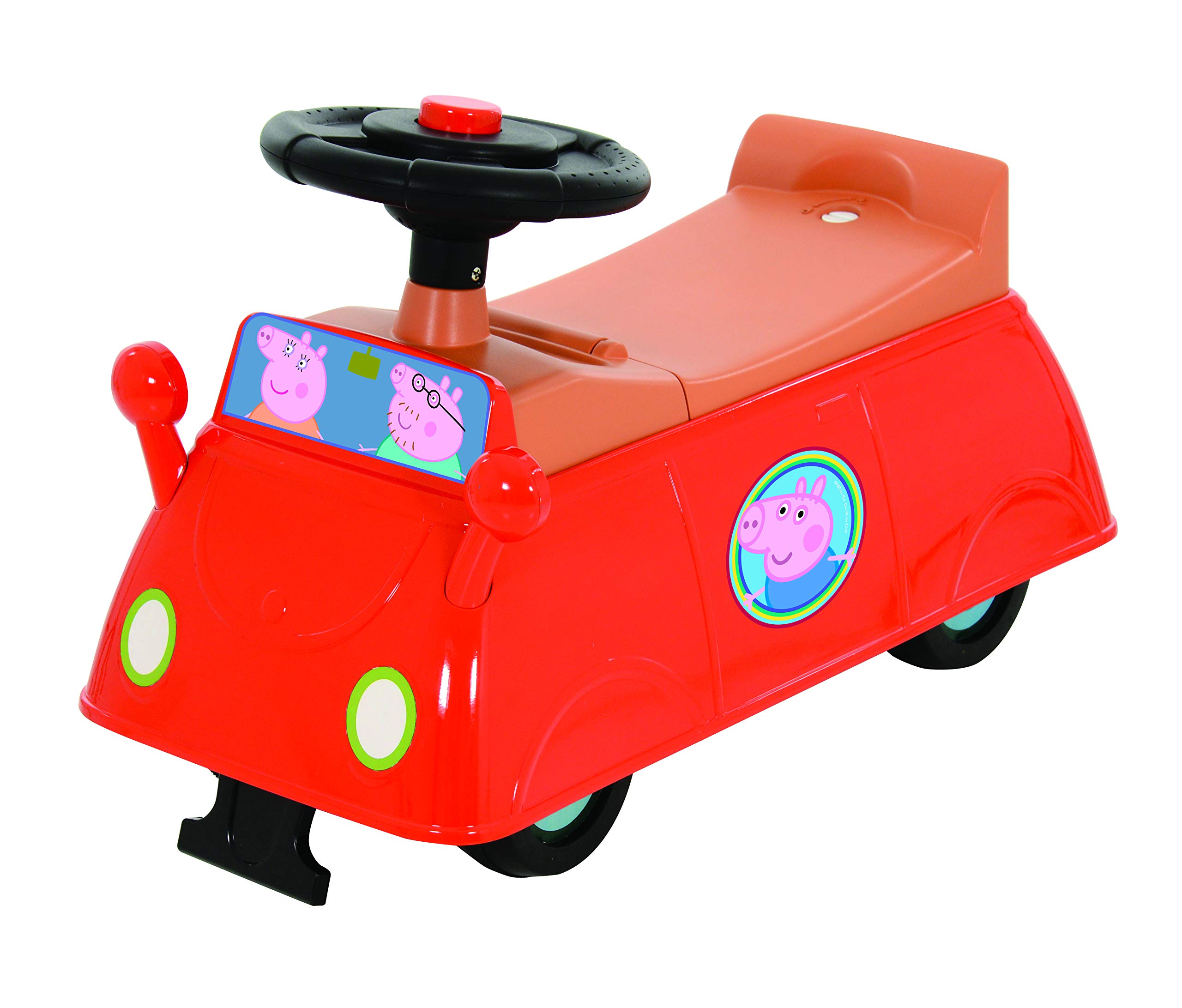 Peppa Pig 703 M007017 Car Ride On, Multi, One Size