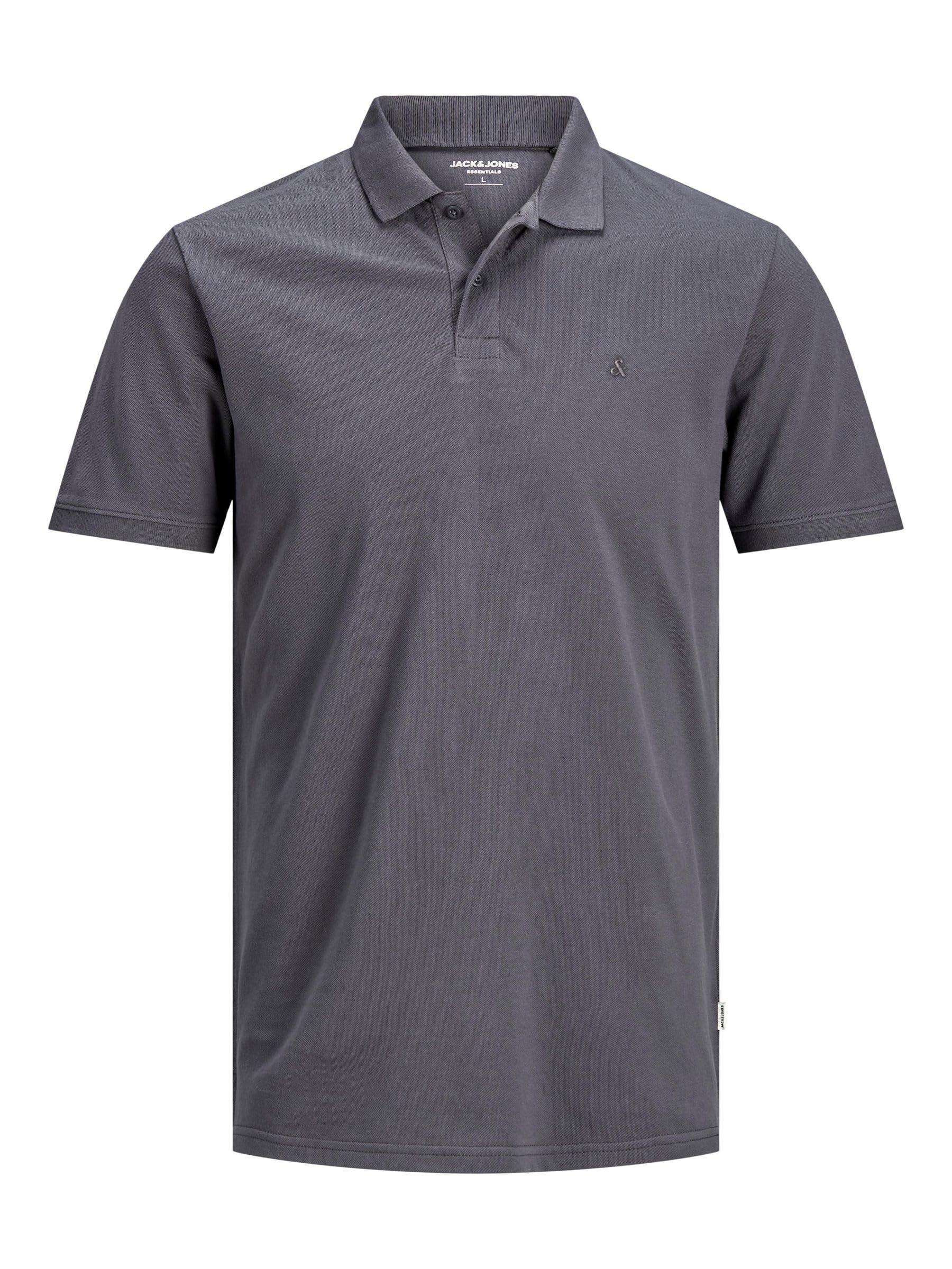 JACK & JONES Herren Jjebasic Noos Poloshirt, Schwarz, XL EU 8