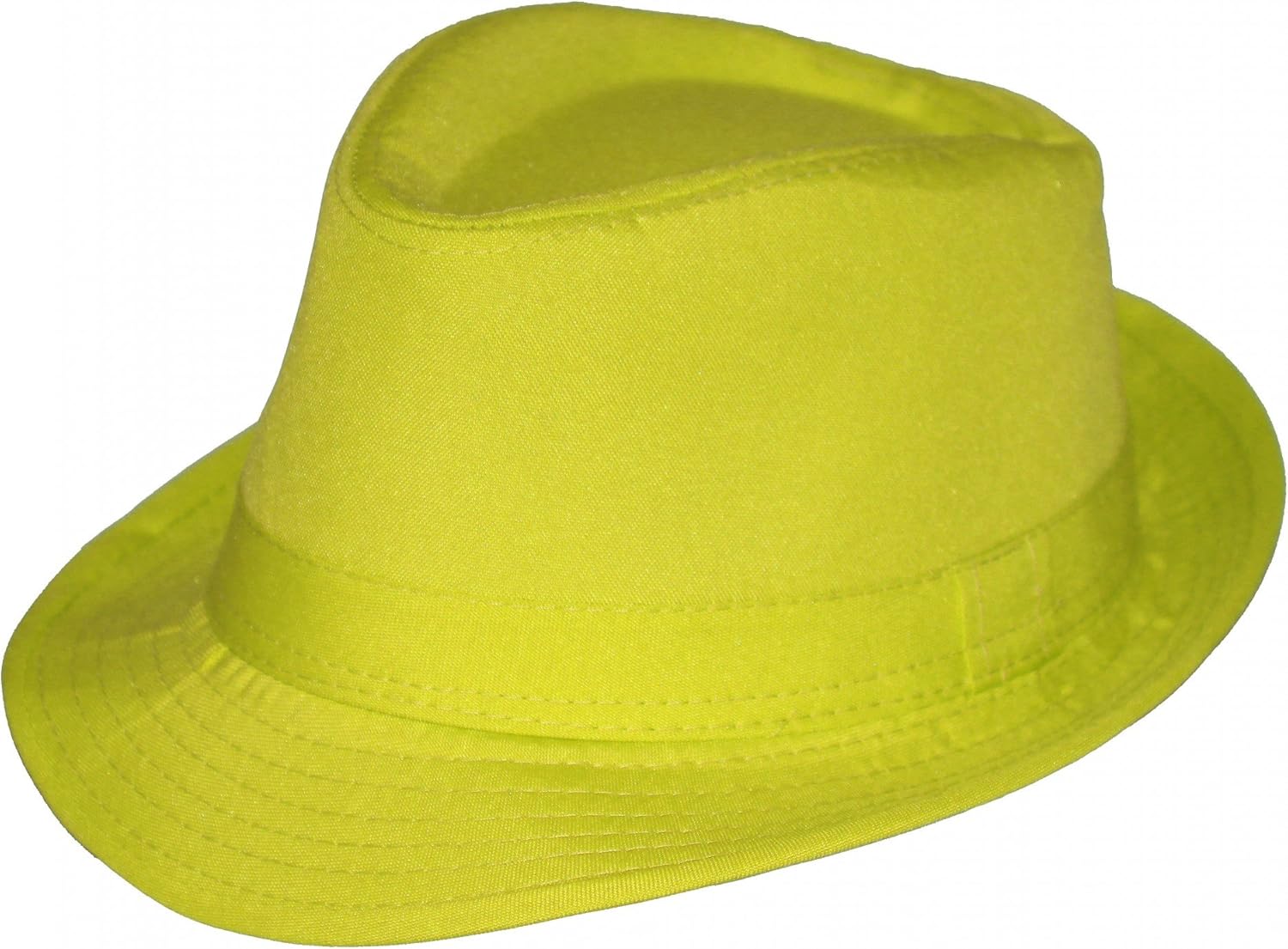 yellow fedora gangster hat
