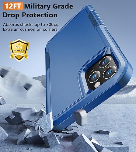 FNTCASE for iPhone 11 Pro-Max Case: Protective Phone Cover Dual