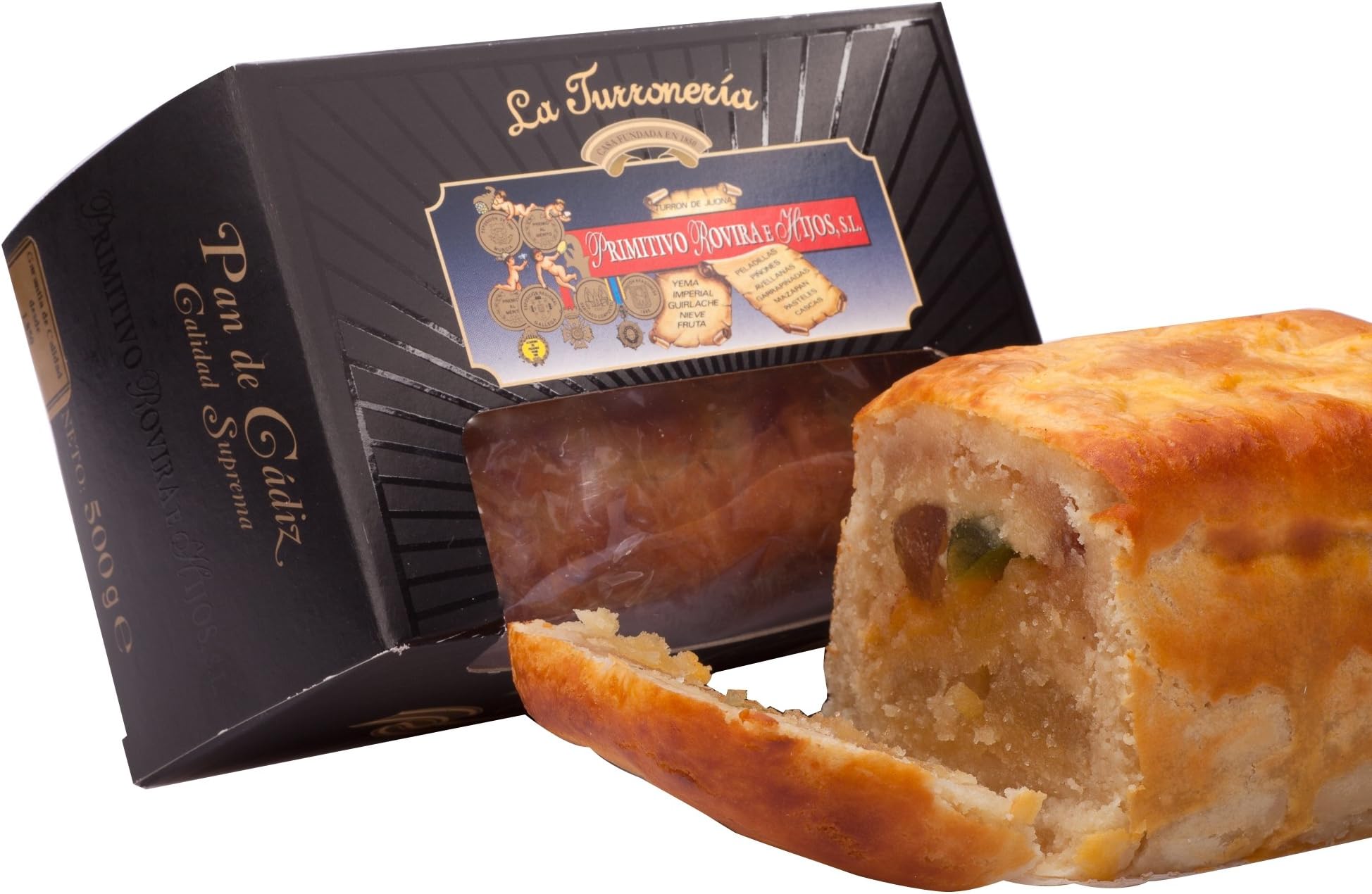 Pan De Cádiz Turrones Primitivo 500 Grams