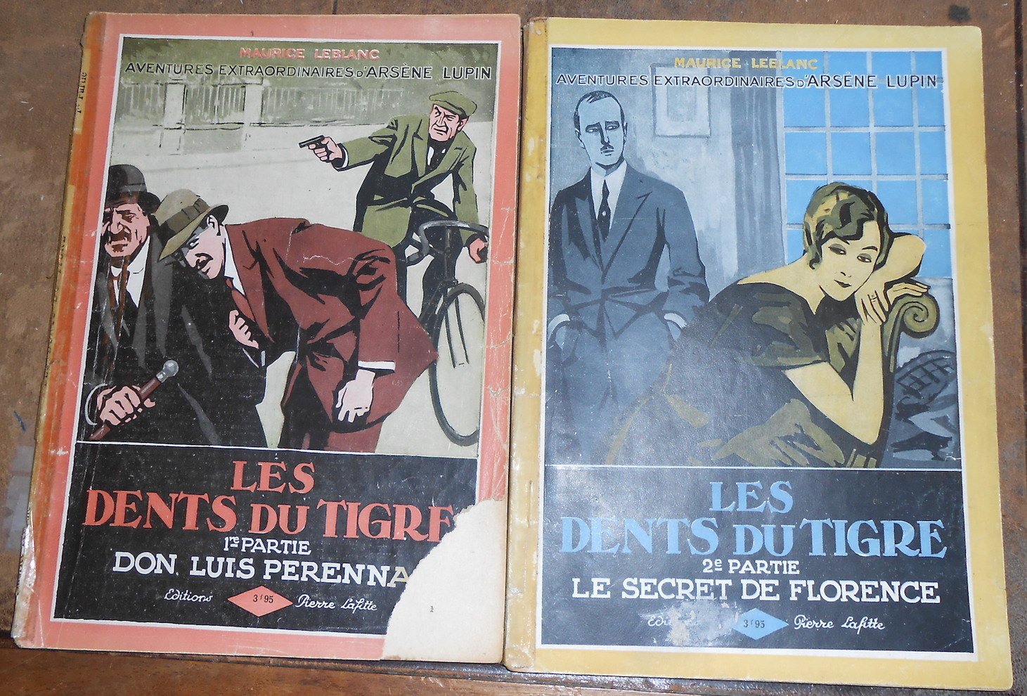 Amazon Fr Les Dents Du Tigre Arsene Lupin Maurice Leblanc Editions Pierre Lafitte Maurice Leblanc Leo Fontan Livres