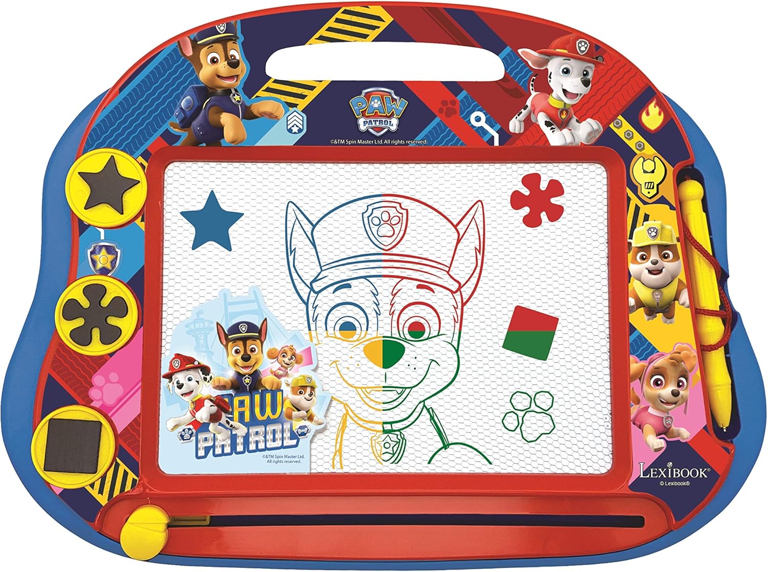 LEXIBOOK, Paw Patrol, Multicolour Magic Magnetic Drawing Board - Image 3