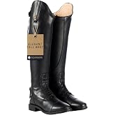 Equinavia Karina Horse Riding Boots for Women, Tall Field Boots | English Riding Boots for Women, Elastic Gussets, Heavy Duty YKK Zipper, Tapered Ankle Fit, Equestrian Comfort and Style