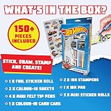 BLADEZ Hot Wheels Activity Set 150+ Pieces Arts Crafts Kit for Kids 3+ view 4