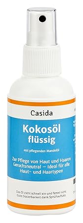 Kokosöl flüssig - Zur Pflege von Haut und Haaren aus der Apotheke, 100 ml