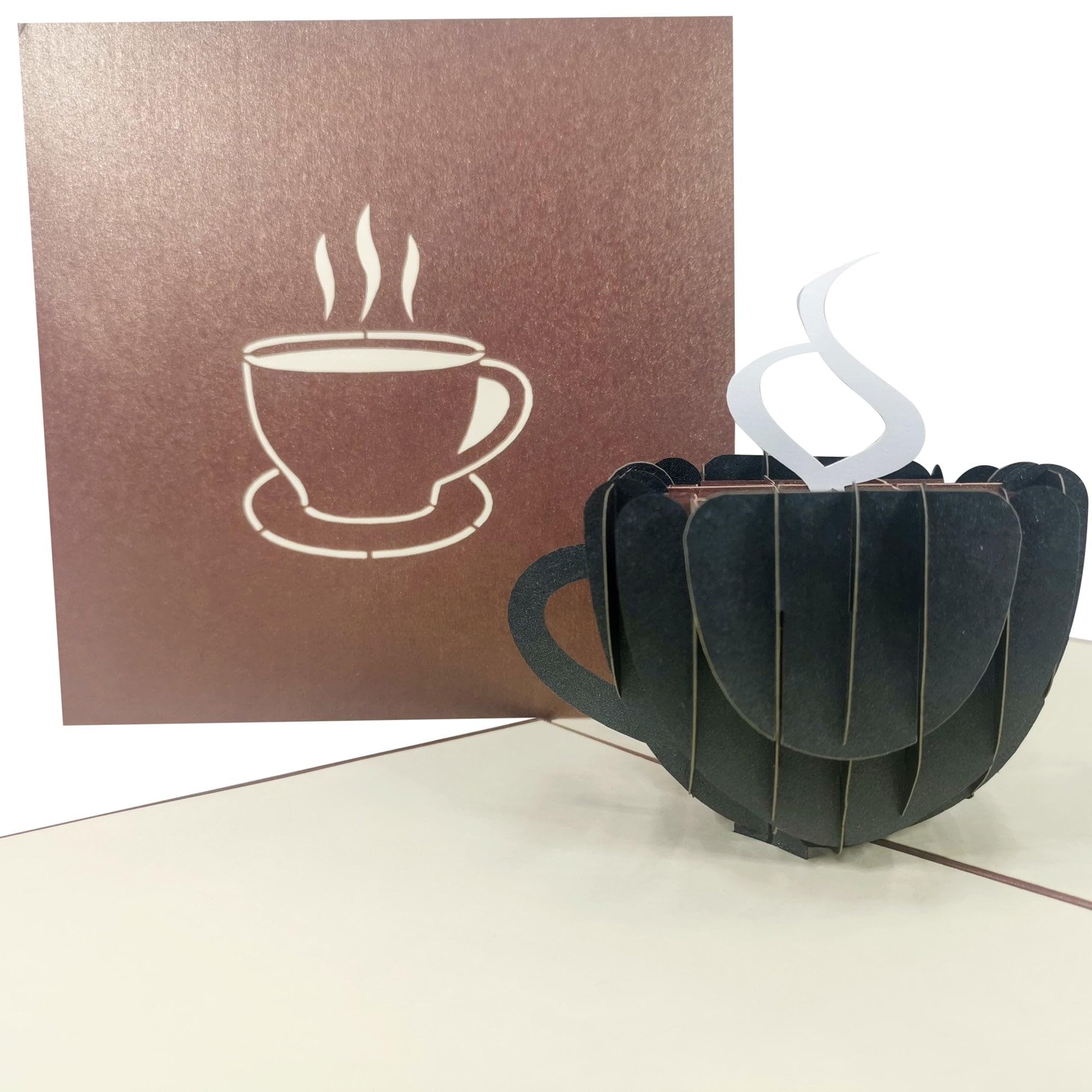 CardPop Morning Coffee Pop-Up Card - 3D Pop Up Greeting Card