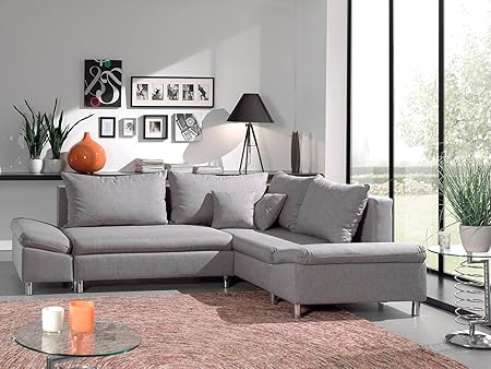 Bestmobilier Jade Canape D Angle Droite Convertible Avec