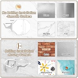 22 Pack Adhesive Hat Hooks for Wall, Super Strong