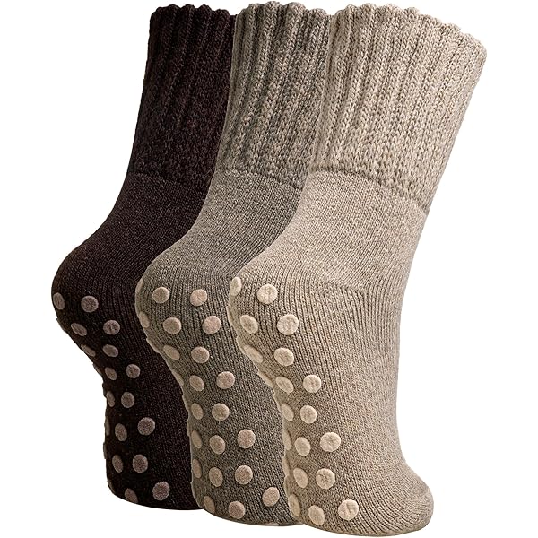 Calcetines Térmicos De Mezcla De Lana Para Mujer – 3 Pares De Punto Grueso Hasta La Rodilla – Cálidos Y Transpirables – Ideales Para Botas Y Senderismo (Tallas 37-42)