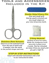 Instant Smile Multishade Temporary Tooth Repair Kit - 30 False Teeth view 4